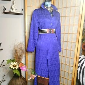 CHICOS VINTAGE 2 PIECE SILK/LINEN